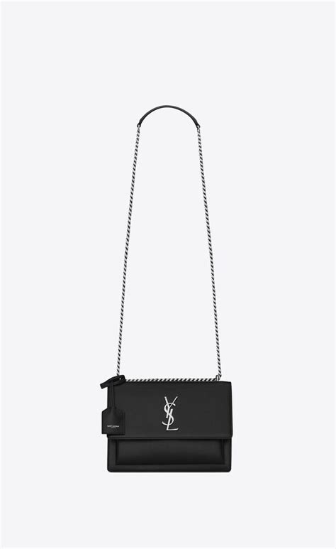 ysl 22cm|SUNSET MEDIUM IN SMOOTH LEATHER .